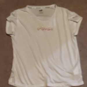 White puma tee with out tags but not worn